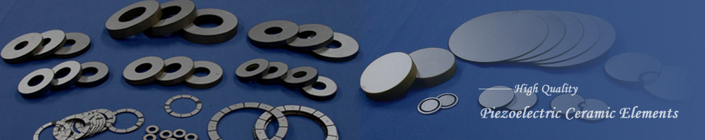 Piezoelectric ceramic components for sonar transducers